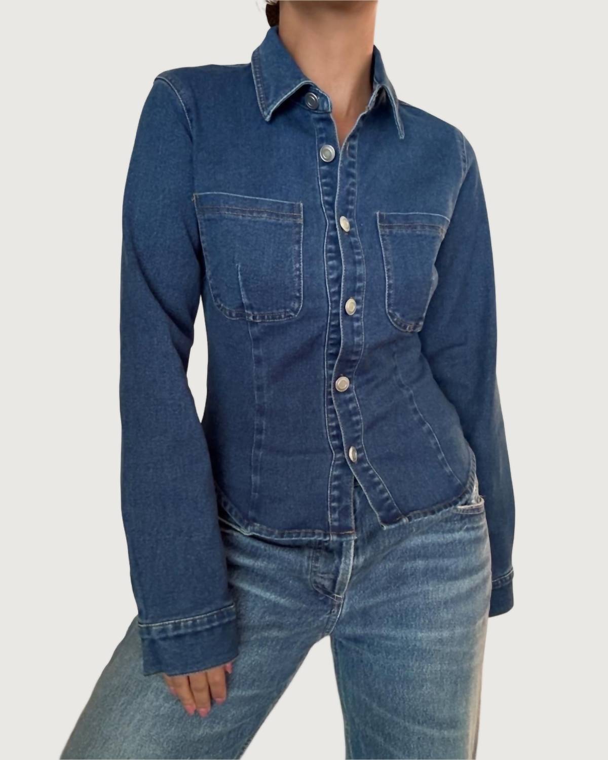 Et Clet - Burke Denim Top