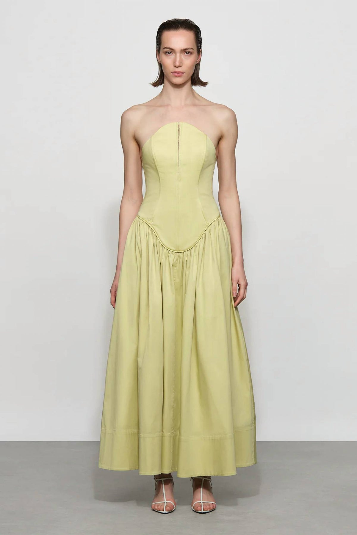 Et Ochs - Camille Strapless Midi Dress