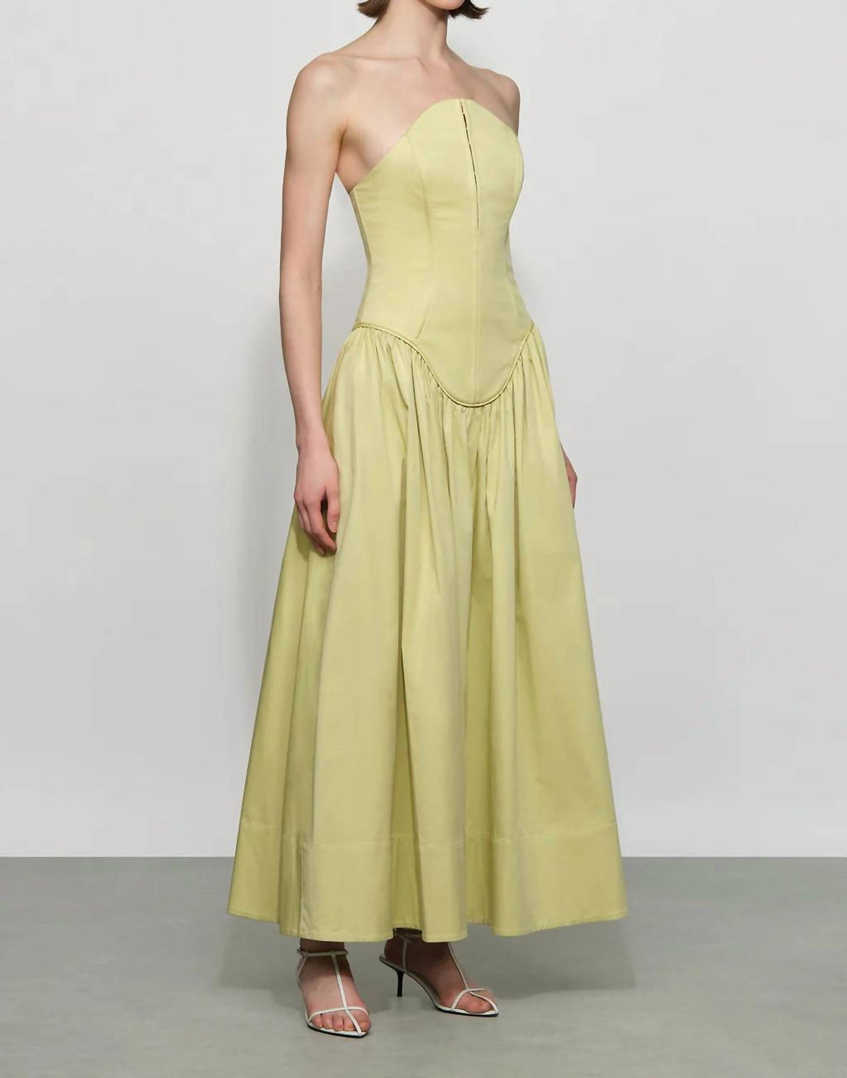 Et Ochs - Camille Strapless Midi Dress