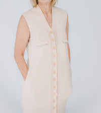 Été Noir - Button Up Mini Dress