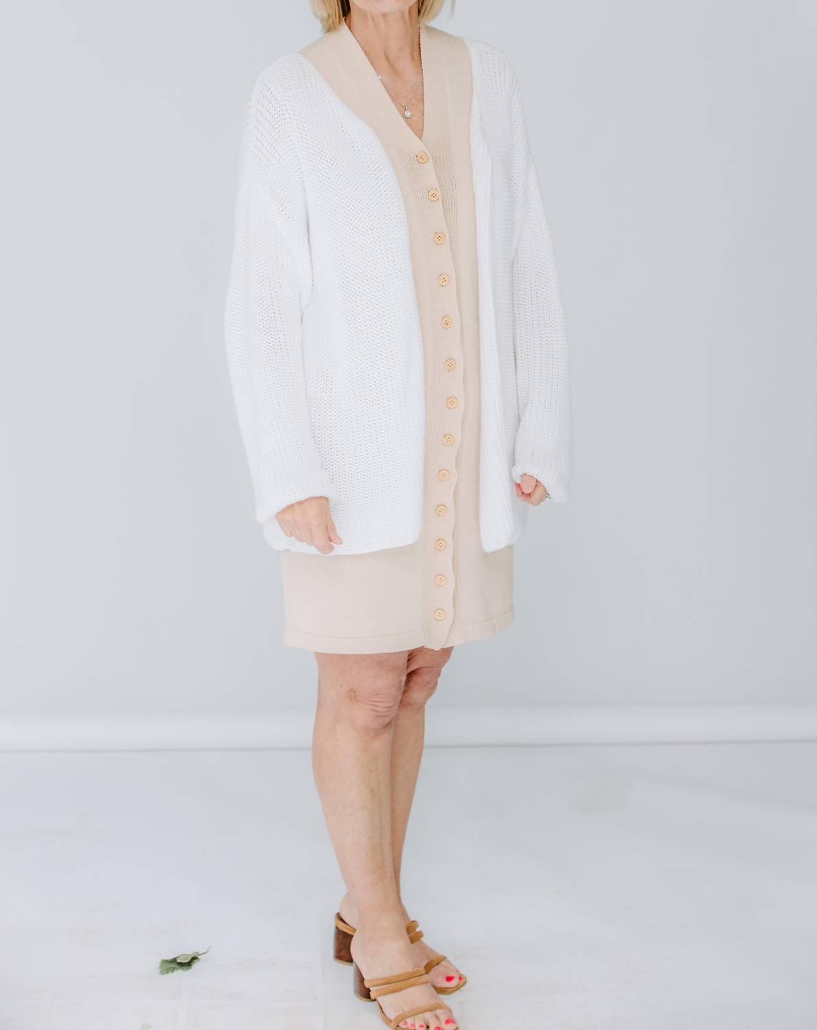 Été Noir - Button Up Mini Dress
