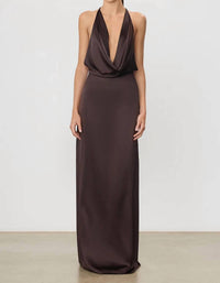 Eterne - Carla Silk Maxi Dress
