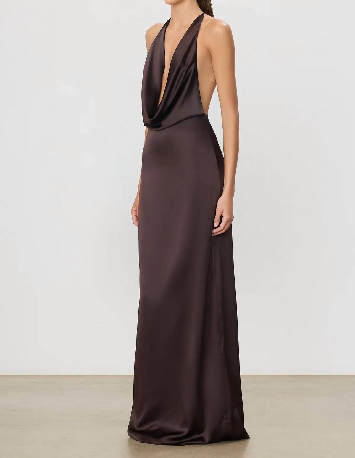 Eterne - Carla Silk Maxi Dress