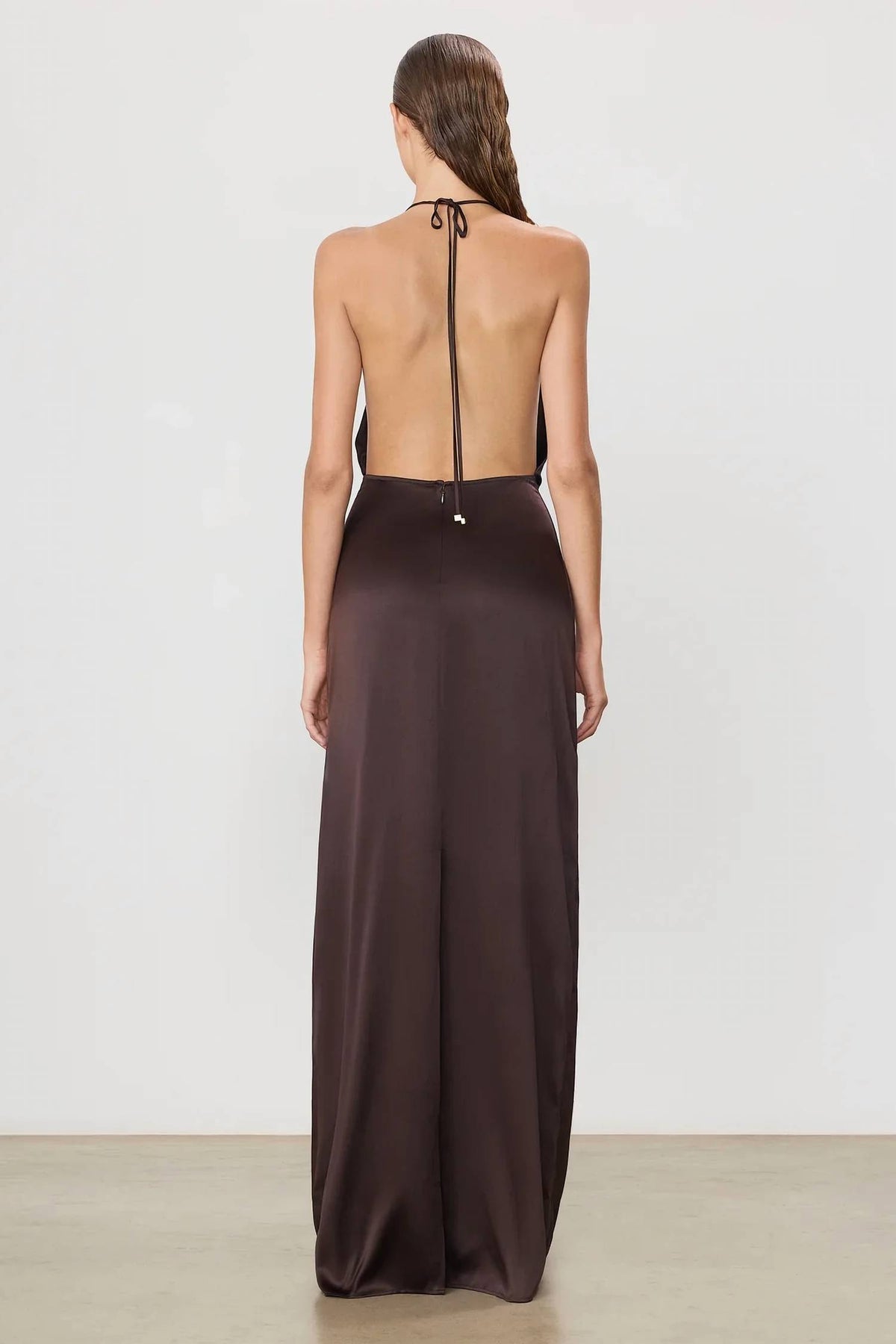 Eterne - Carla Silk Maxi Dress