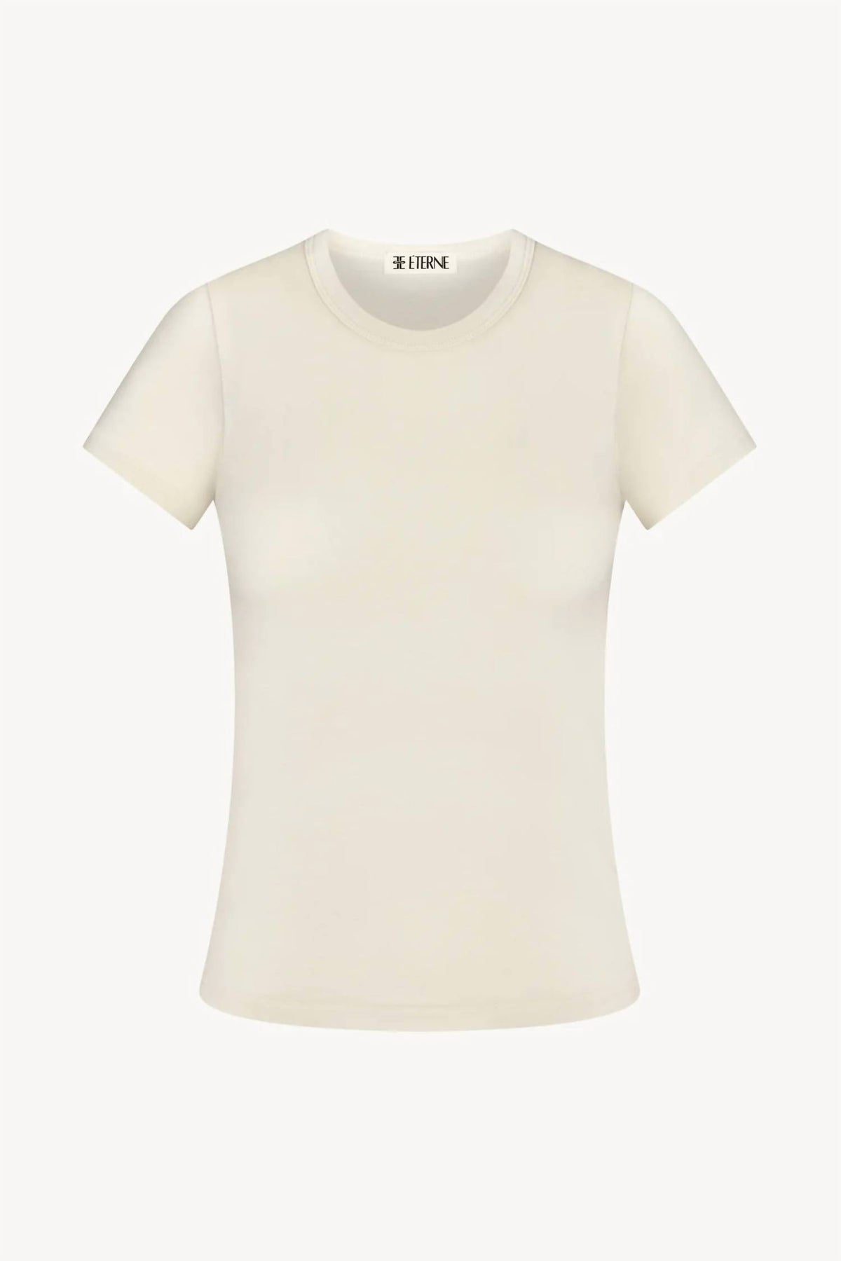 Eterne - Fitted Crewneck Short Sleeve T-shirt