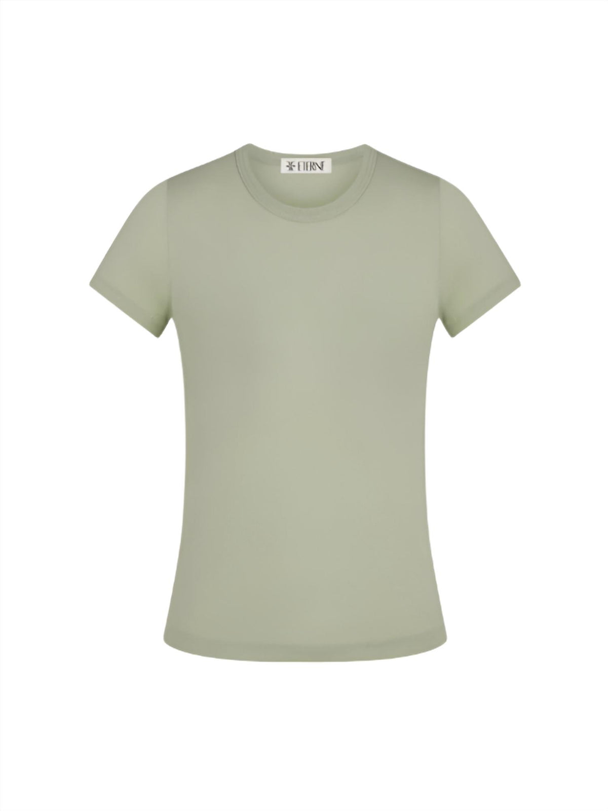 Eterne - Fitted Crewneck Short Sleeve T-shirt