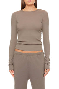 Eterne - Long Sleeve Fitted Top