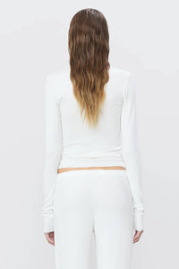 Eterne - Long Sleeve V-neck Top