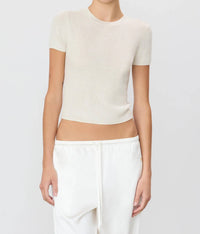 Eterne - Rib Stitch Baby Tee