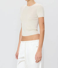 Eterne - Rib Stitch Baby Tee