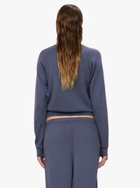 Eterne - Shrunken V-stitch Raglan Sweatshirt