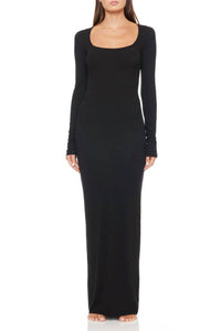 Eterne - Square Neck Maxi Dress