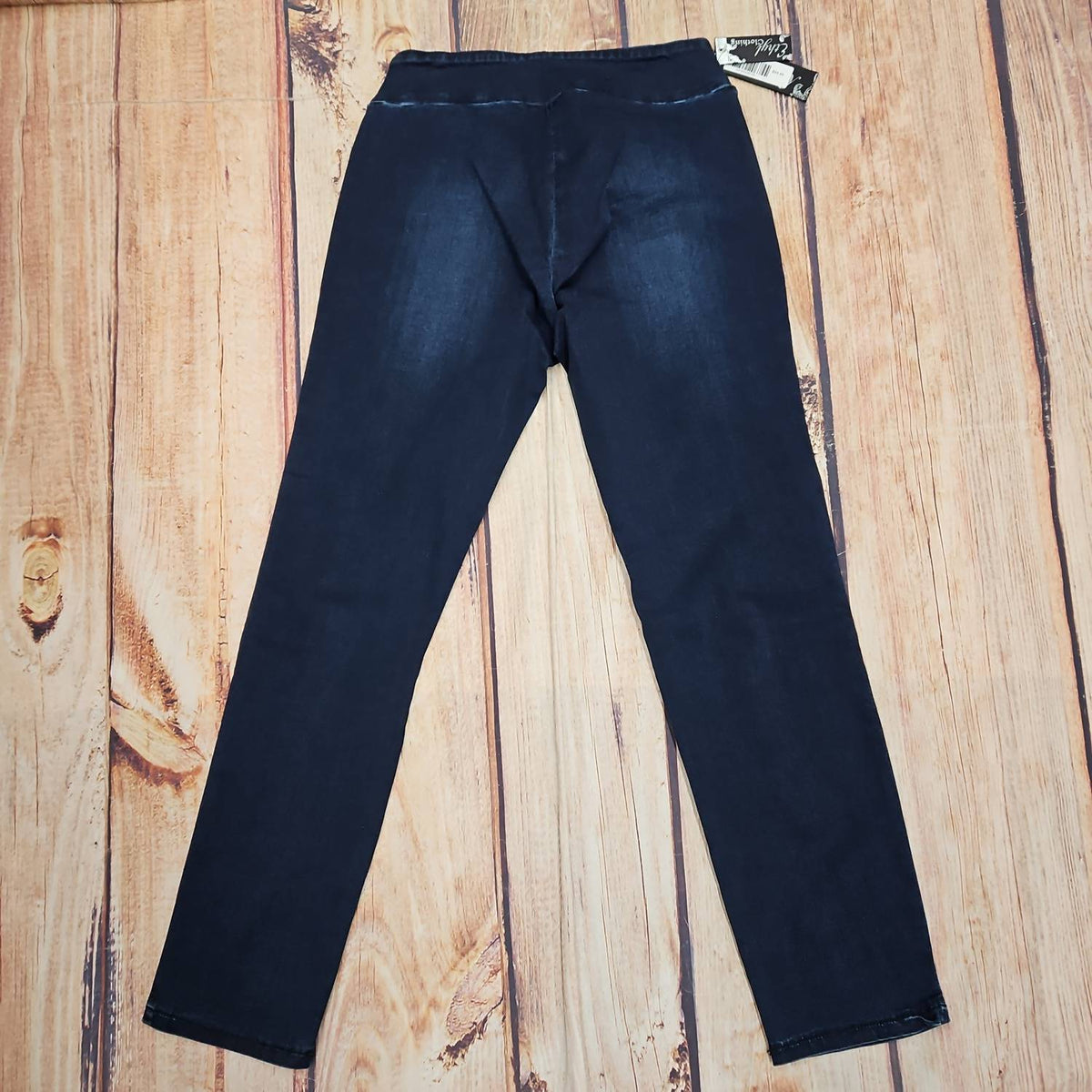 Ethyl - Pull On Ankle Denim Pant