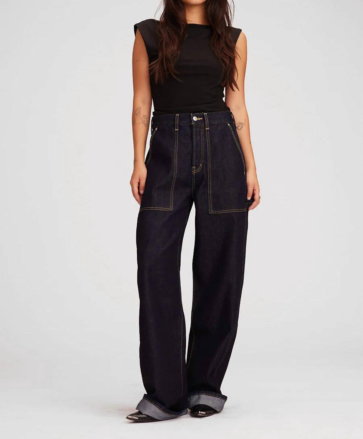 Etica - Anson Utility Barrel Jeans