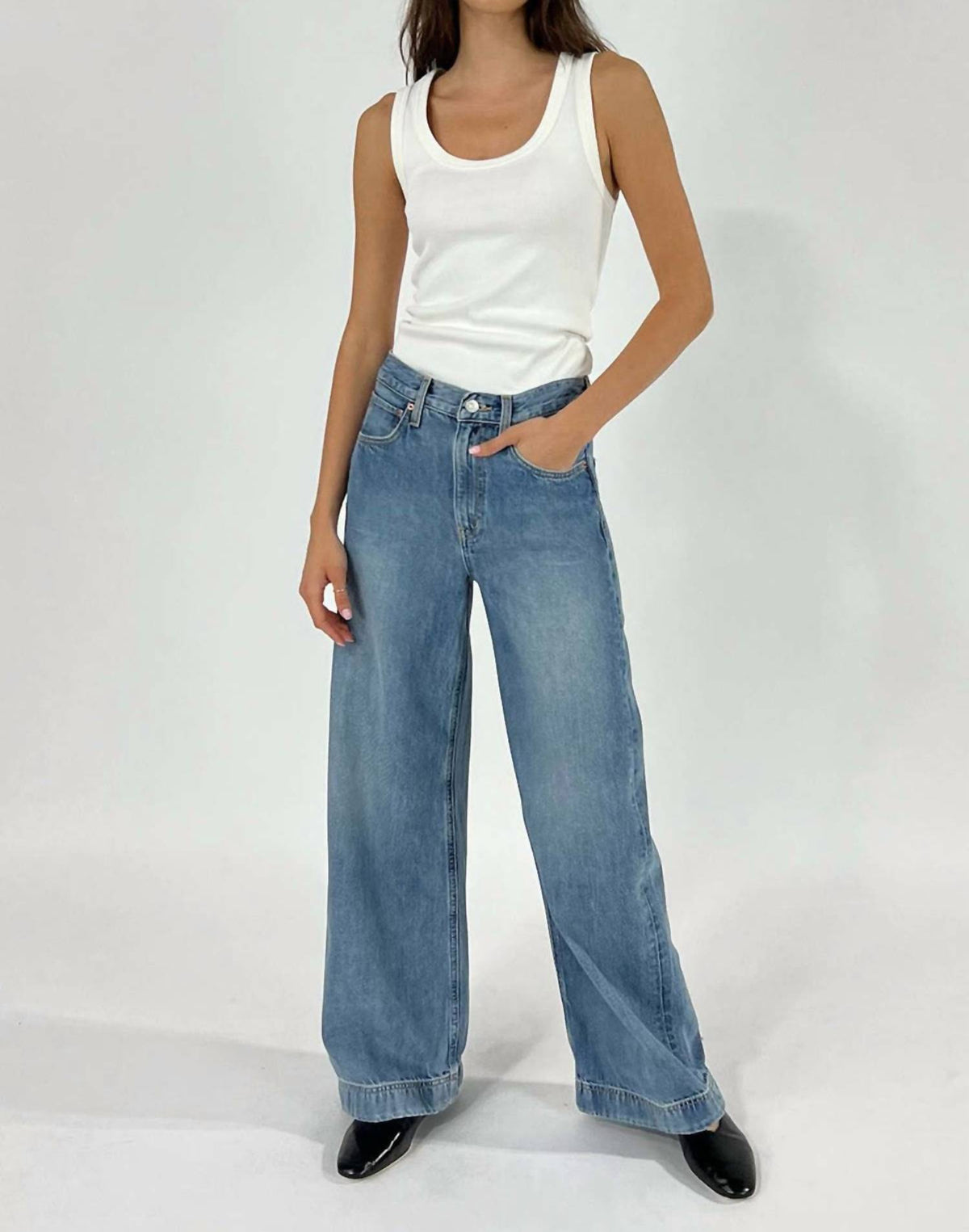 Etica - Devon Wide Leg Jeans