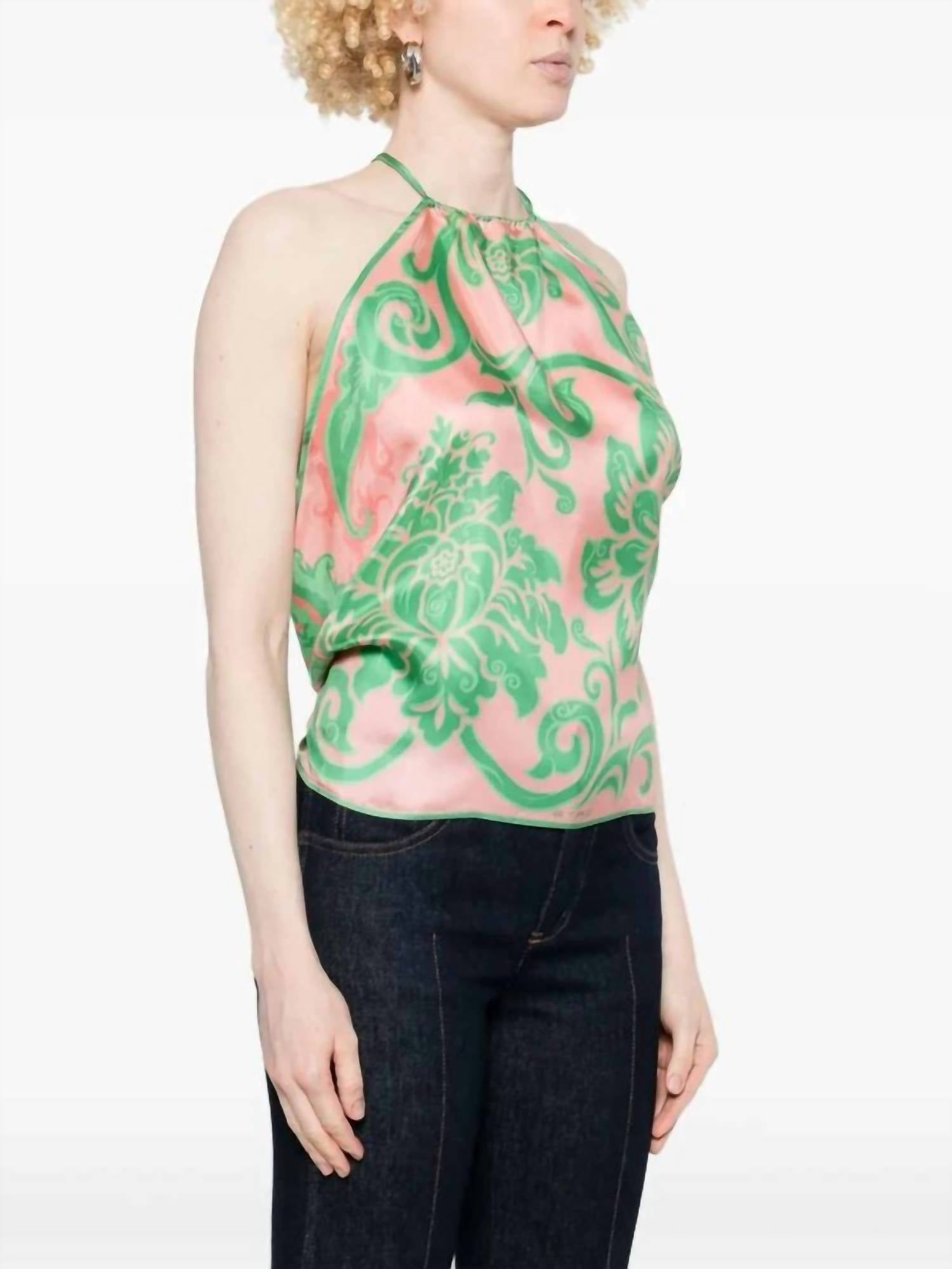 Etro - Foulard Top - camisoles - clothing - floral