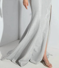 Eureka - Embroidered Sleeve Gown