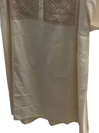 European Culture - Women's Mini Shirt Dress - beige - clothing - dresses