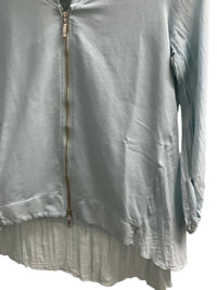 European Culture - Women's Zip Up Hooded Jacket - blue - clothing - hoodies