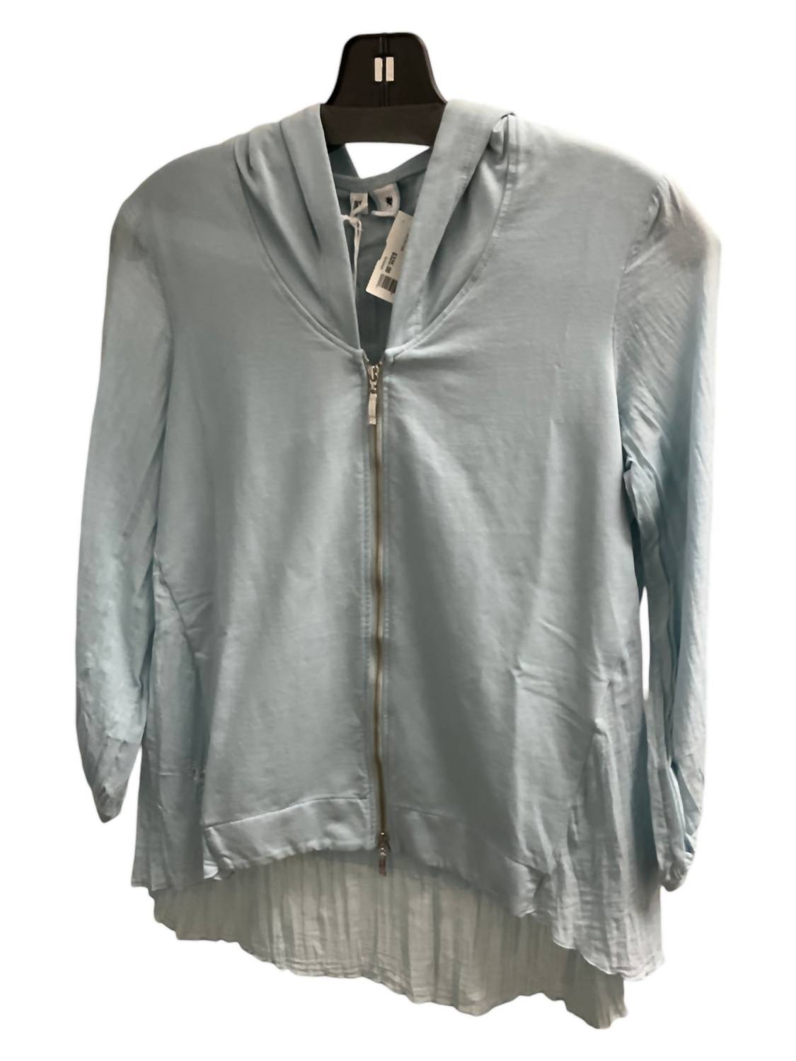 European Culture - Women's Zip Up Hooded Jacket - blue - clothing - hoodies