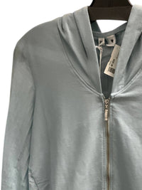 European Culture - Women's Zip Up Hooded Jacket - blue - clothing - hoodies