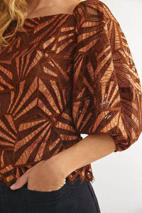 Eva Franco - Shine Lace Blouse