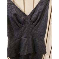 Eva Franco - Women's Pinstripe Dress - clothing - dresses - grey