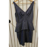 Eva Franco - Women's Pinstripe Dress - clothing - dresses - grey