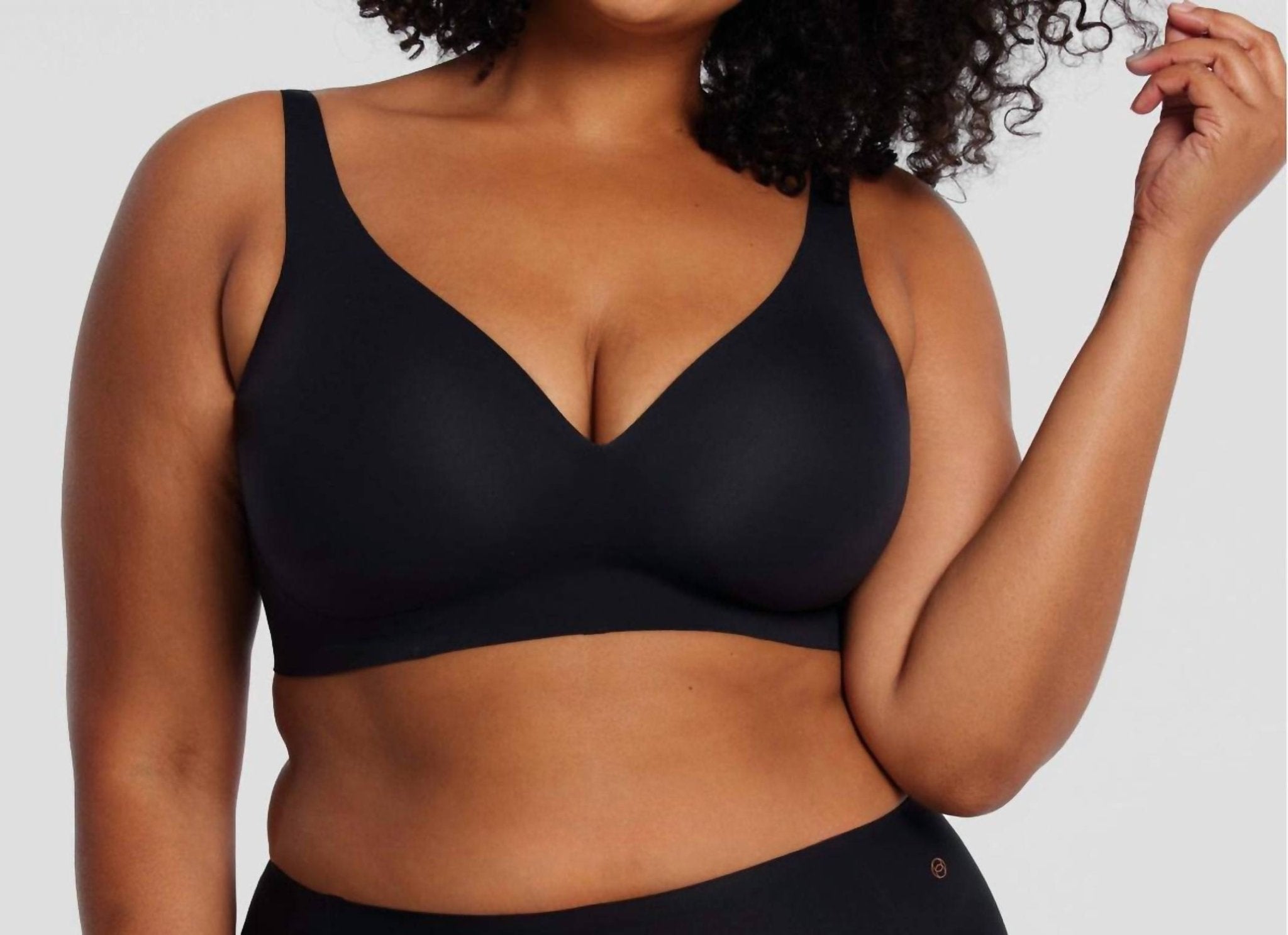 Evelyn & Bobbie - Starlette Plunge Bra - black - bras - clothing