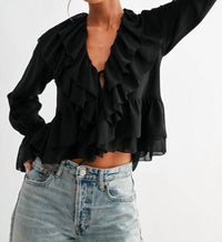 Evenuel - Cascadia Ruffle Top