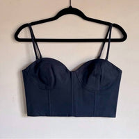 Everlane - The Structured Cotton Bustier Top