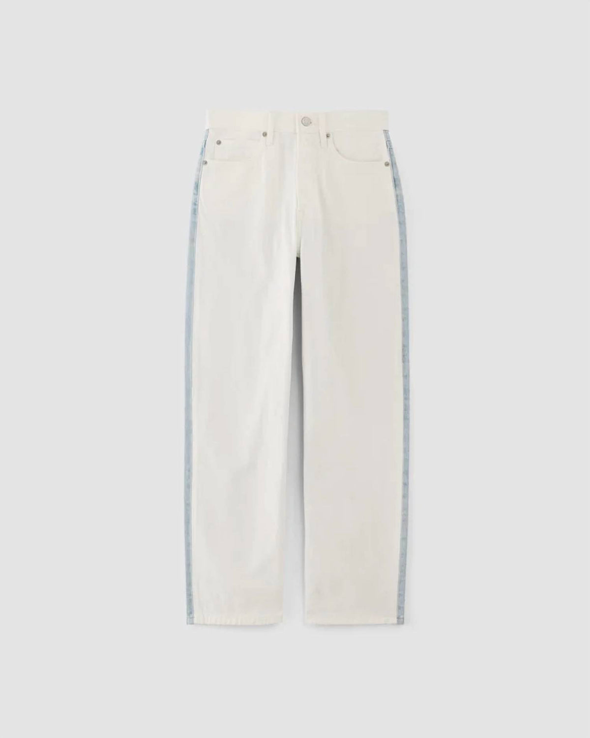 Everlane - Two Tone High Rise Straight Jean