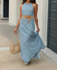 Everleigh - Mabel Halter Maxi Dress
