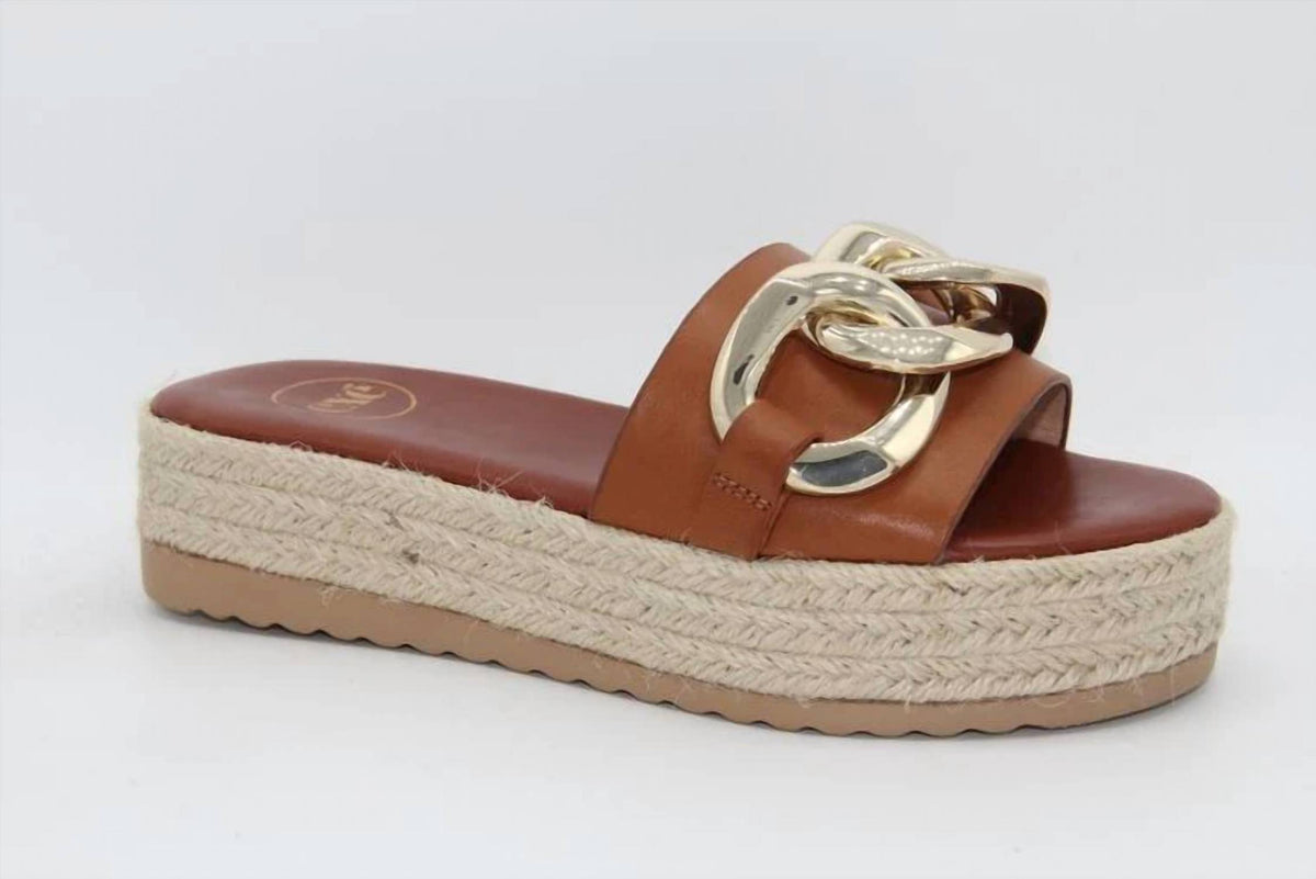 Exe - Women's Chain Wedge Sandal