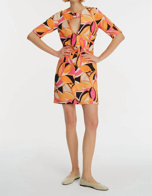 Exquise - Cut - out Front Mini Dress - clothing - dresses - mini