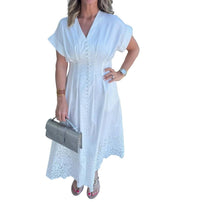 Exquise - Emrick Button Down Midi Dress