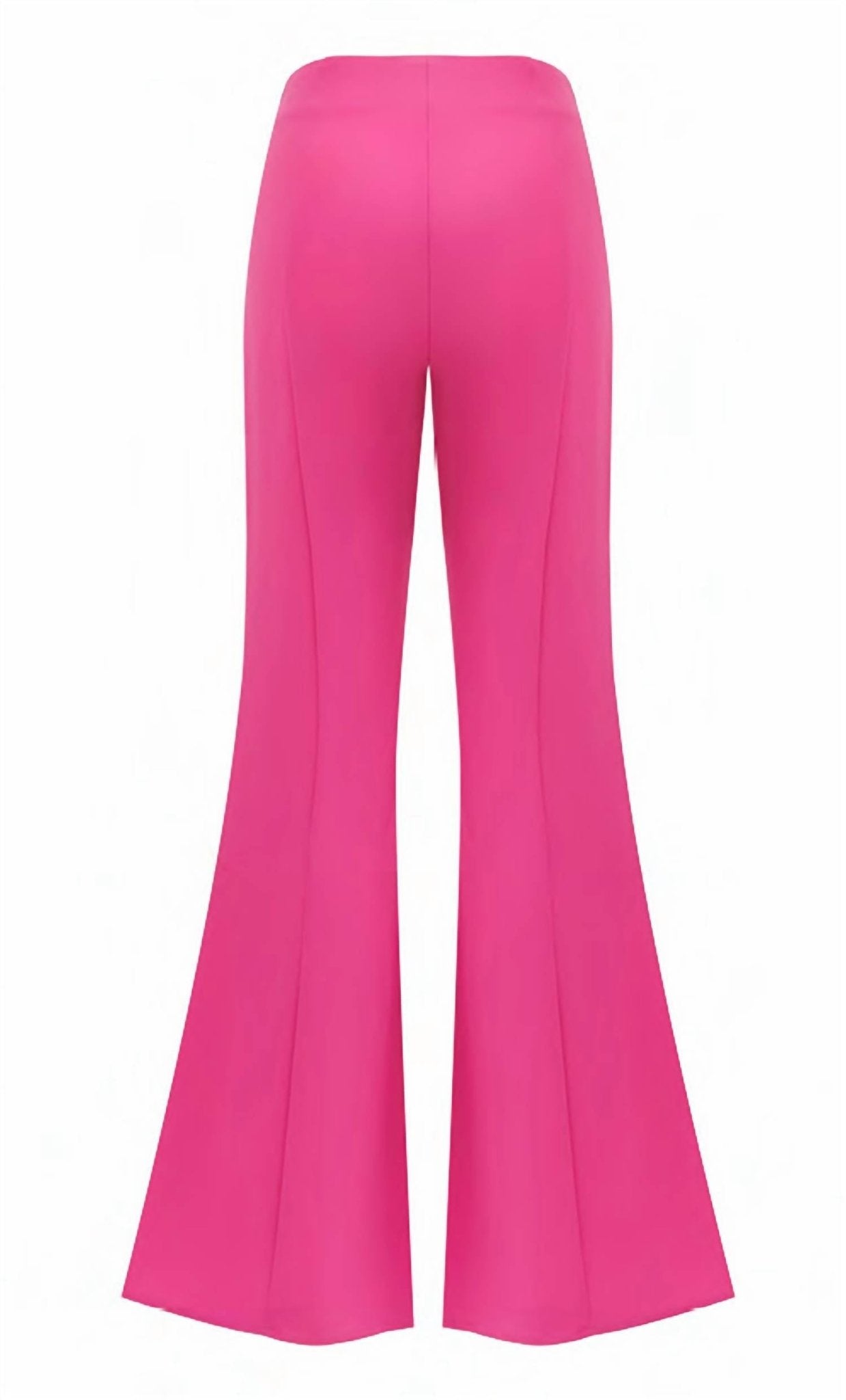 Exquise - Flared Leg Crepe Trousers - boot - cut - clothing - flare