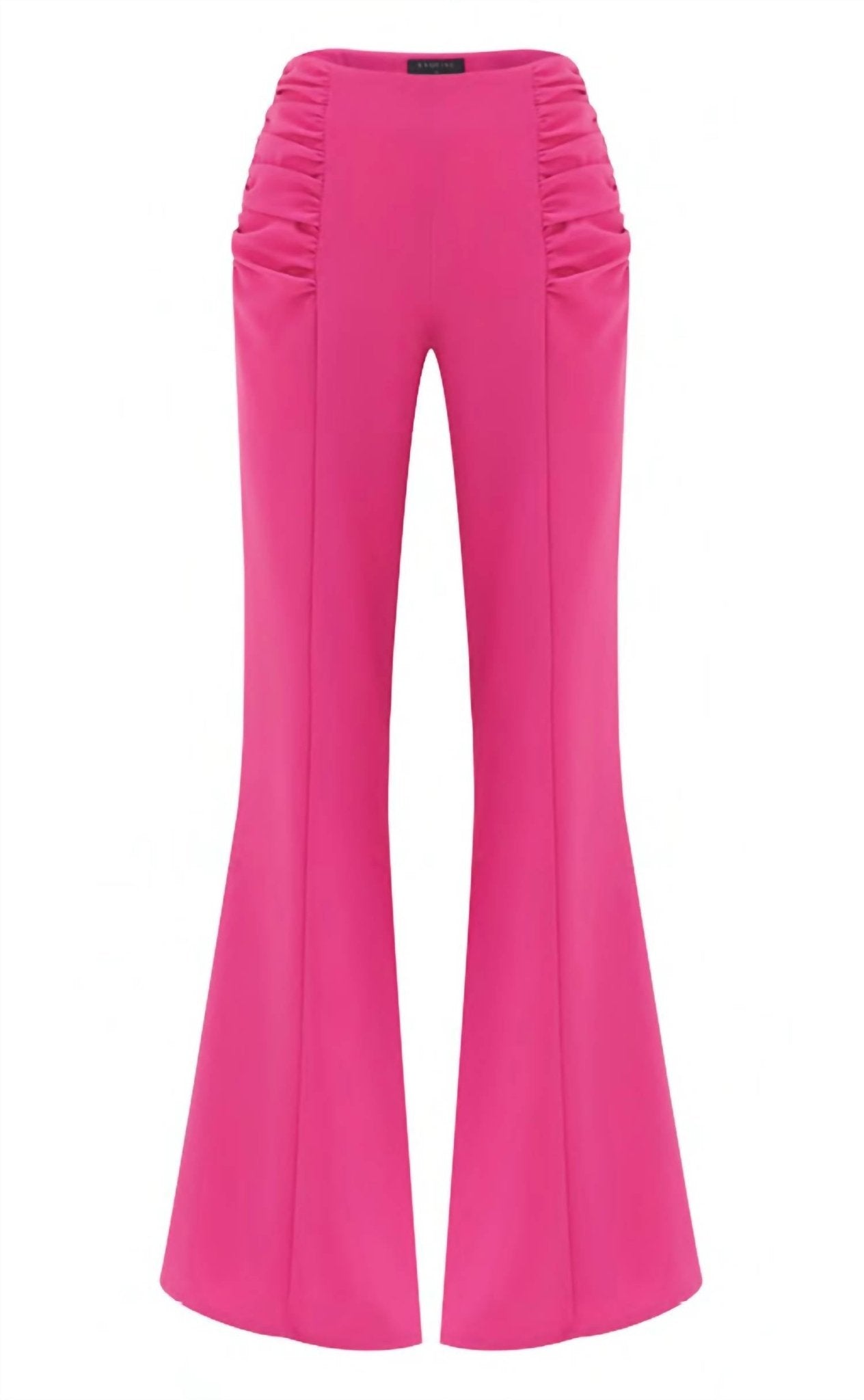 Exquise - Flared Leg Crepe Trousers - boot - cut - clothing - flare