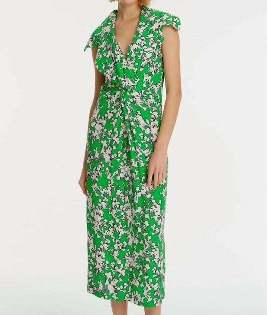 Exquise - Floral Twist Front Dress - clothing - dresses - floral