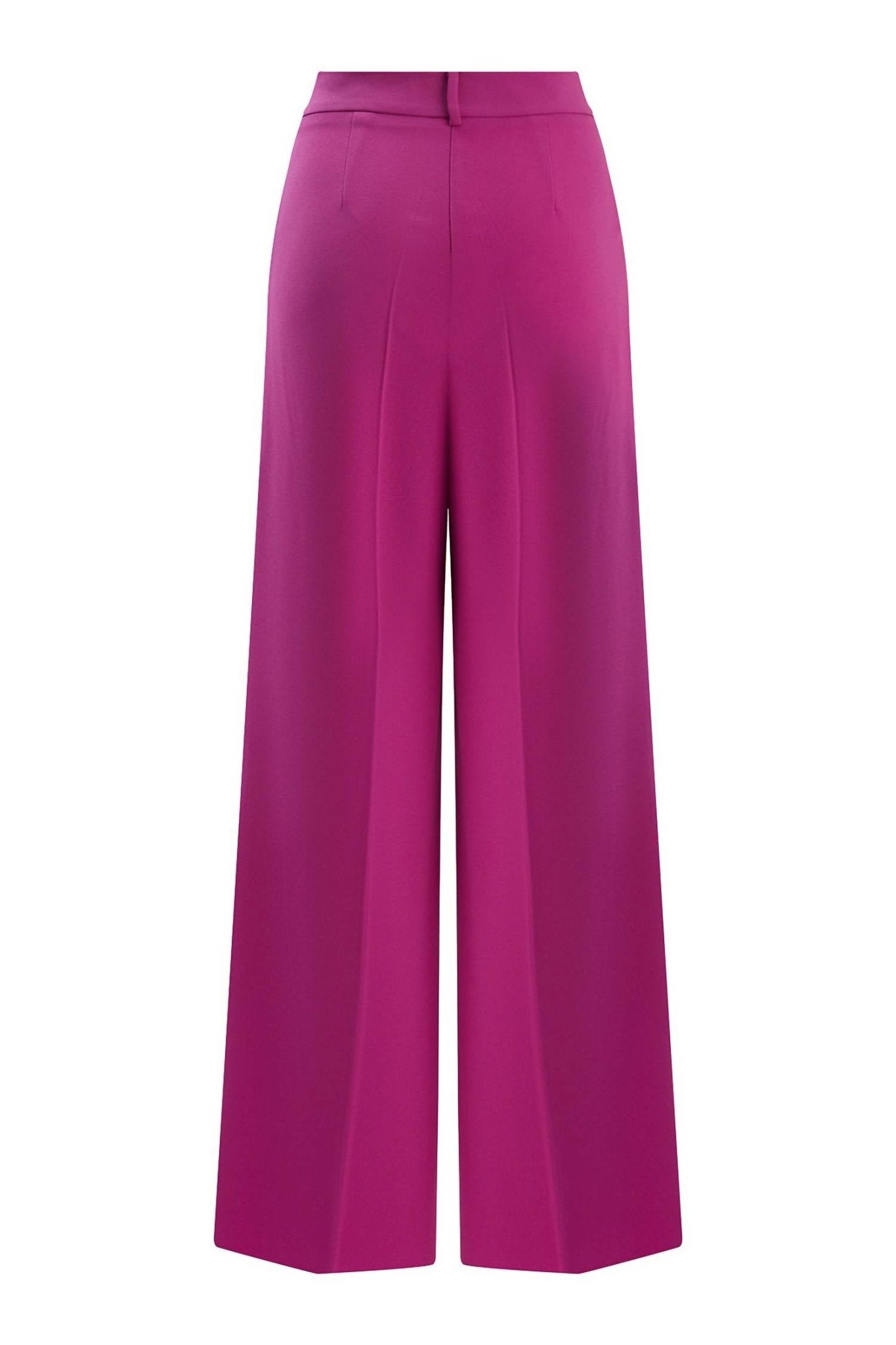Exquise - High Waist Fabric Trousers - clothing - pants - pink