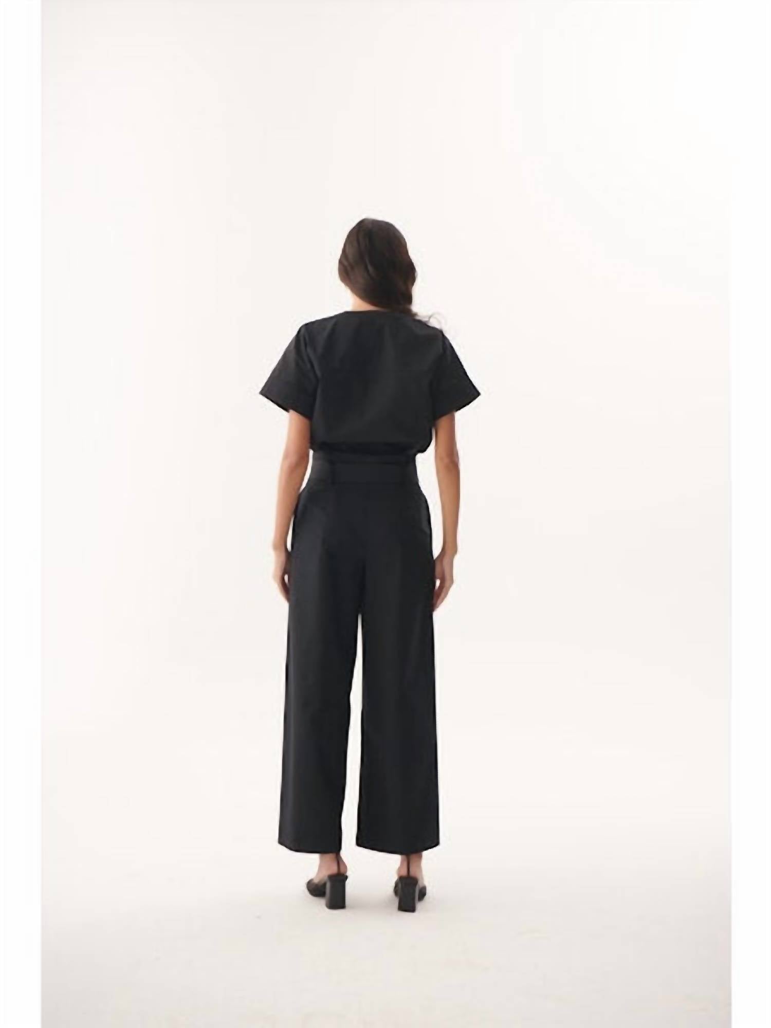 Exquise - Lauren Pants - black - clothing - pants