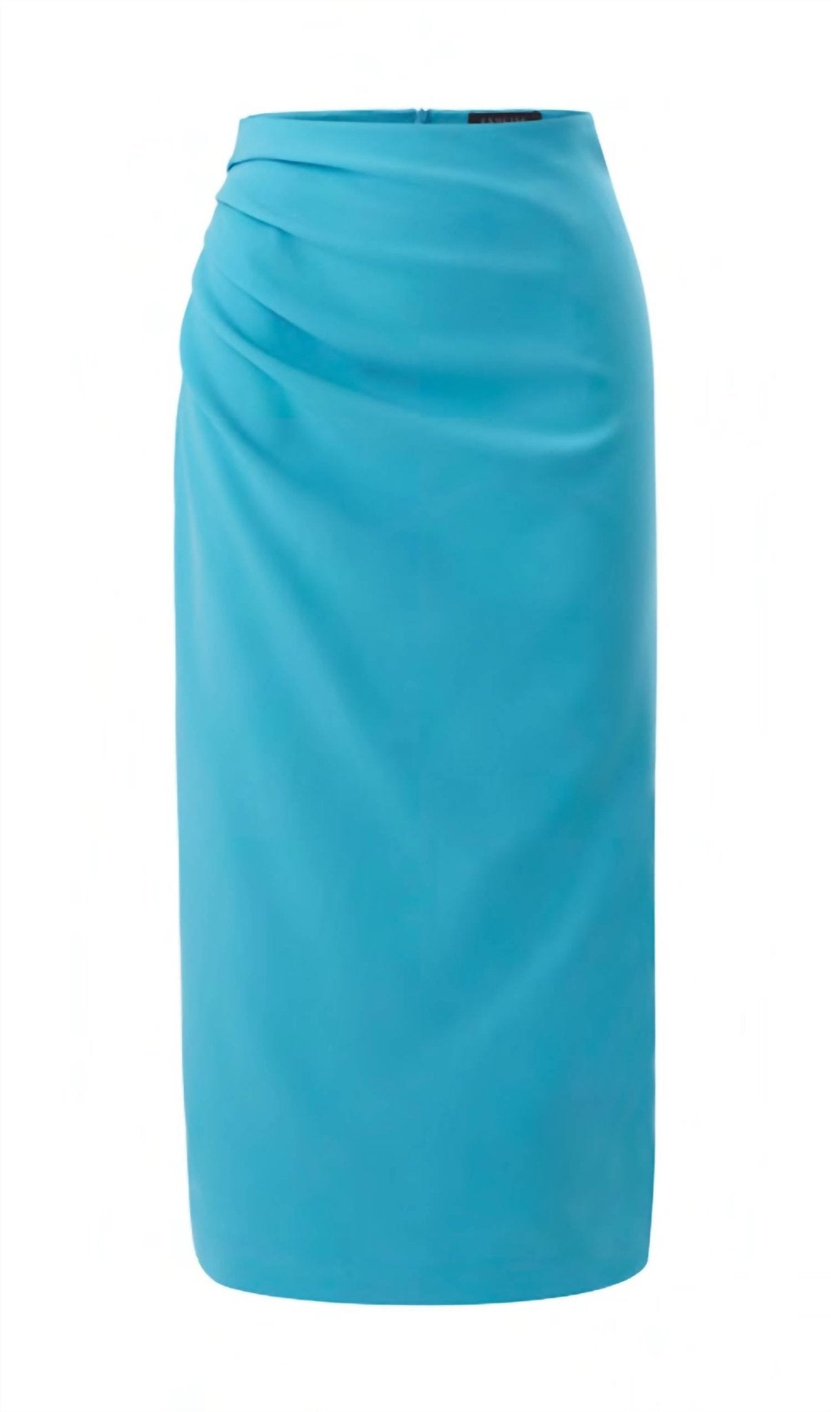Exquise - Midi - length Crepe Skirt - blue - clothing - pencil