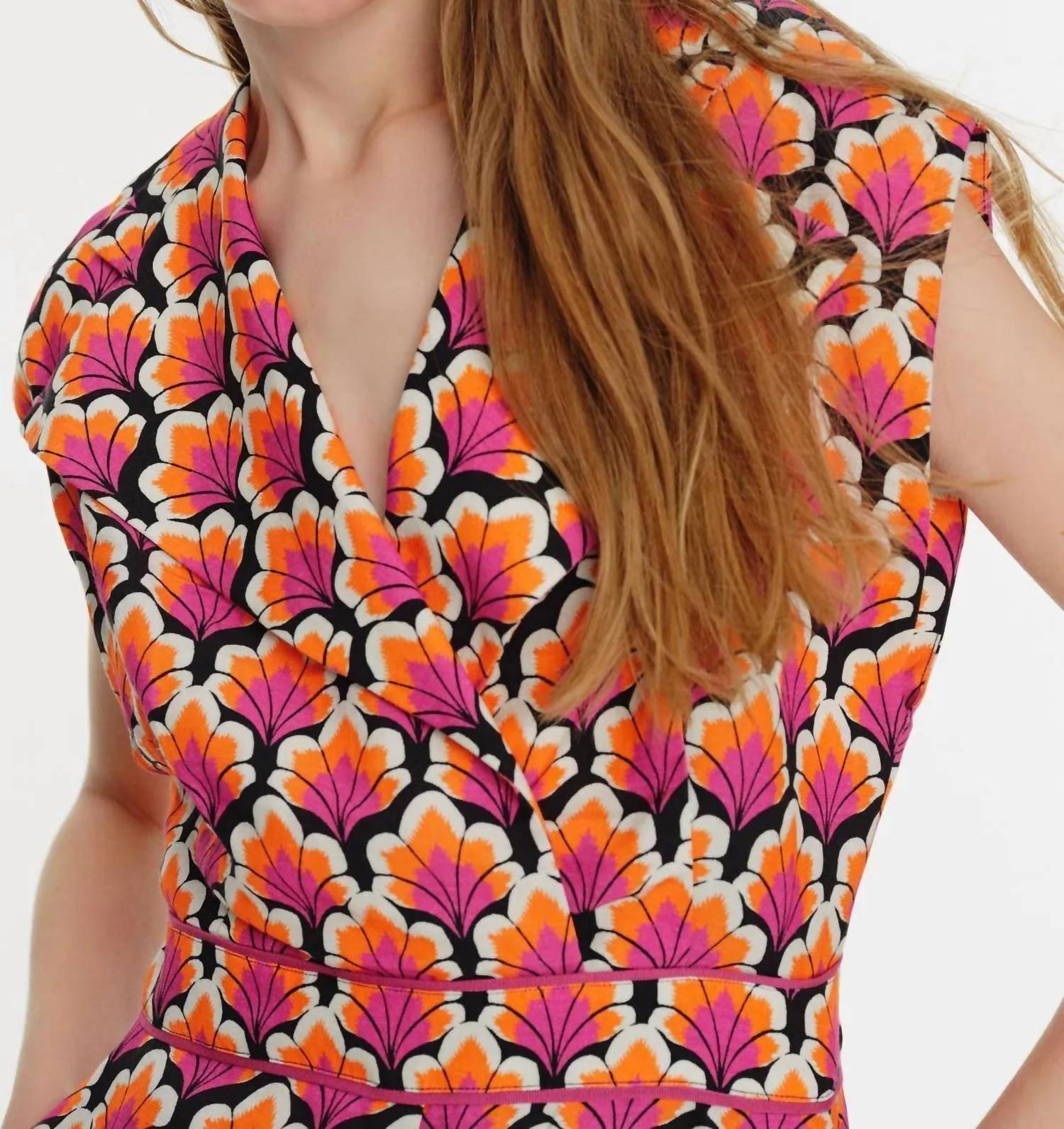 Exquise - Patterned Romper - black - clothing - jumpsuits