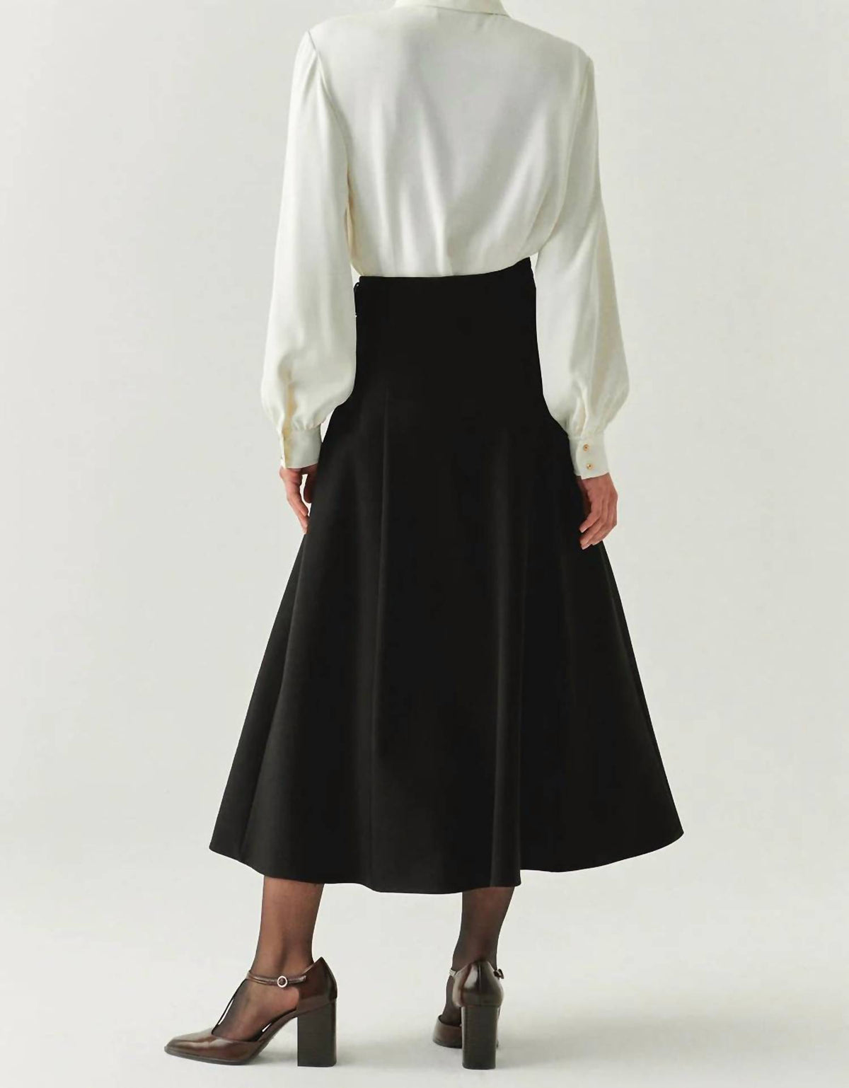 Exquise - Sol Flared Midi Skirt