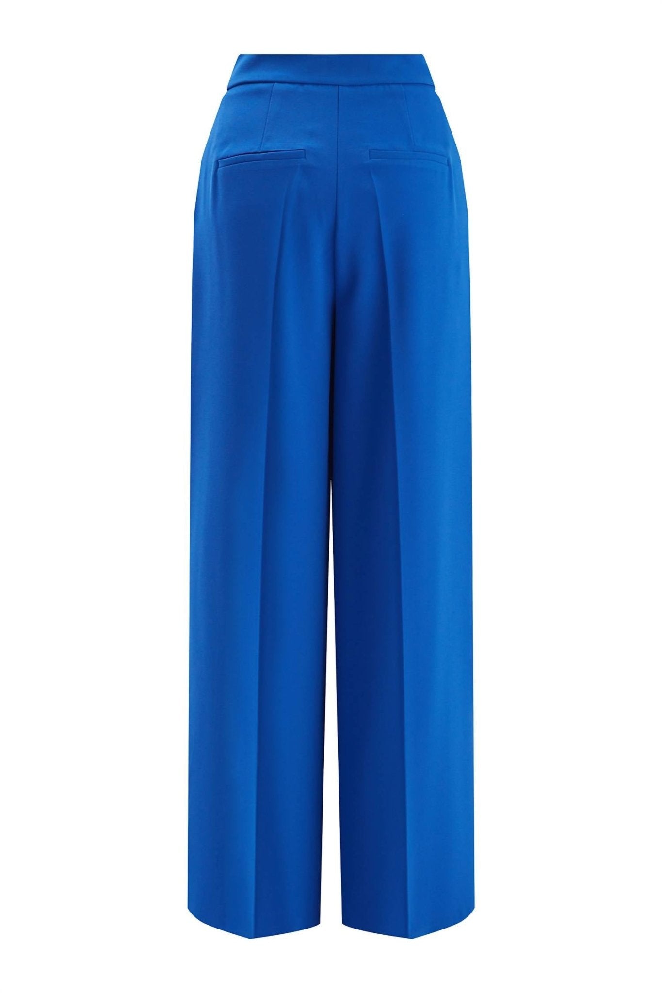 Exquise - Straight Fit Trousers - blue - clothing - pants