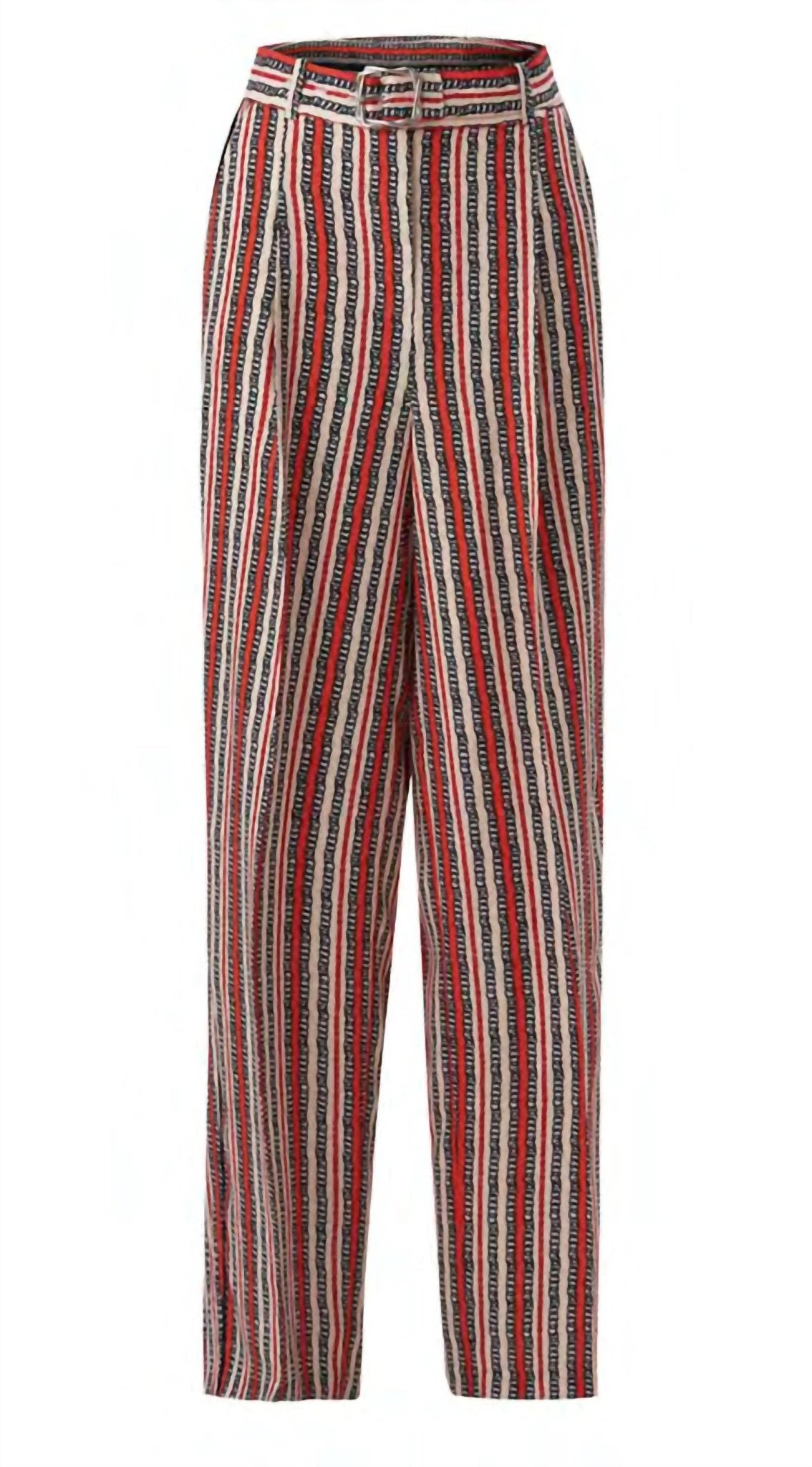 Exquise - Wide Leg Patterned Trousers - clothing - pants - rayon