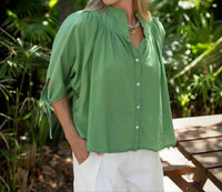 Exvoto - Fleur Boho Cotton Blouse