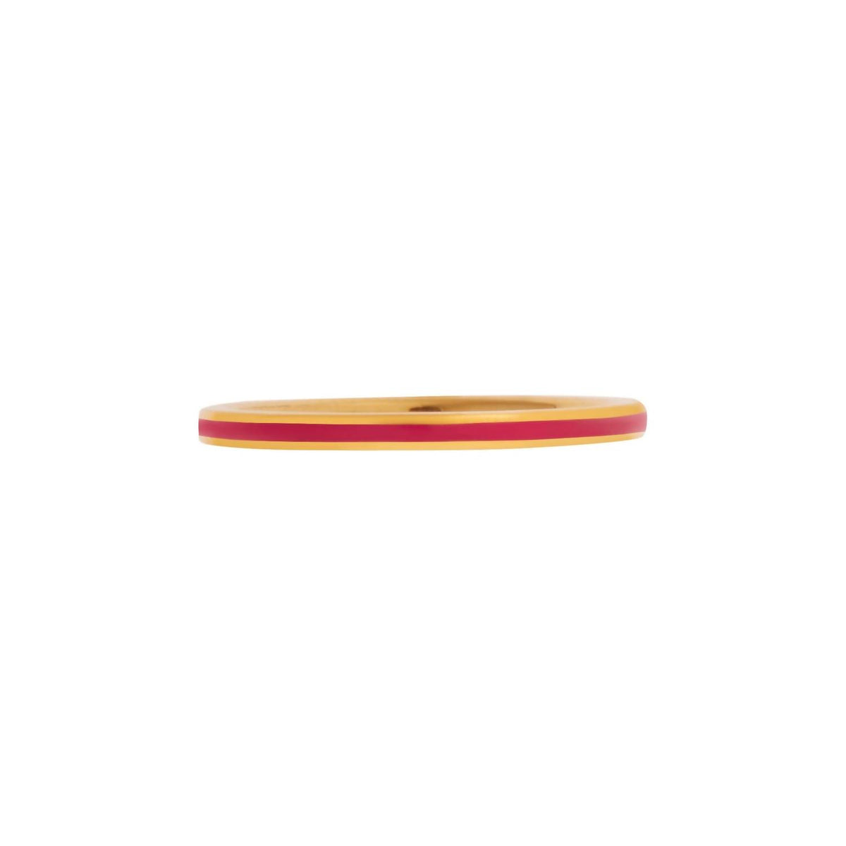 Eye M - Women's Enamel Slim Band Ring