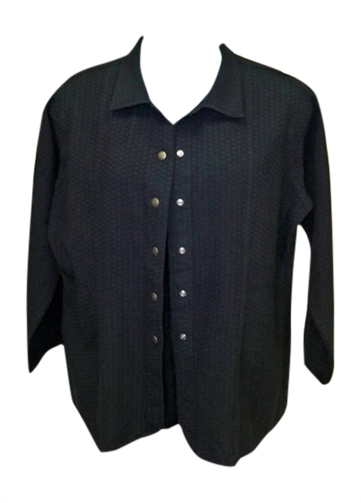 Ezze Wear - Women's Herringbone Snap Jacket