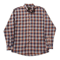 F/X Fusion - Men's Long Sleeve Check Button Down Shirt